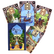 [타로카드 해석] 울고 있는 잉크 Lenormand 덱 카드 오라클 가족 파티 게임 포춘 타로, [14] TS161