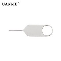 UANME Sim 카드 트레이 리무버 꺼내기 이젝터 핀 키 열기 도구 아이폰 X 7 8 6 6S 플러스/iPad/삼성/Xiaomi, 02 C 34mm