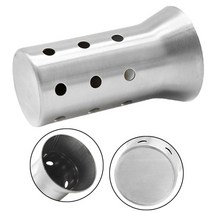 자동차 머플러 팁 배기 음 튜닝 51mm 배플 db 킬러 감속기 캔 db 킬러 오토바이 honda for yamaha