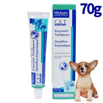 강아지 고양이 먹어도되는 바르는 먹는 치약 버박 C.E.T., 바닐라민트맛 70g
