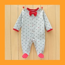 발싸개 신생아 우주복 순면 50일 아기옷 출산 조카 선물 외출복