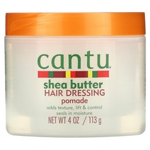 Cantu 두피 케어 Shea Butter Hair Dressing Pomade 4 oz (113 g)