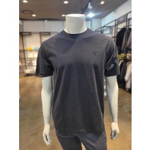 헤지스남성 헤지스남성 HZTS1B508BK 블랙 퍼피자수 면 반팔티셔츠