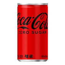 코카콜라 제로 190ml, 60개