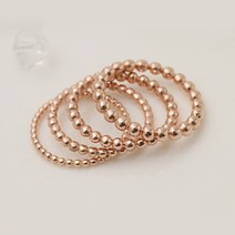 14K18K 골드볼 볼륨감 최강 전체 완볼 빼를리 우정링 레이어드링 볼 반지