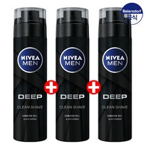 니베아 맨 딥 쉐이빙젤 200ml X 3개 / 면도크림