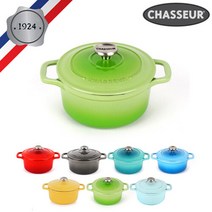 [차세르] 프리미엄 무쇠주물 양수냄비 16cm, 색상:리비에라블루, 상세 설명 참조