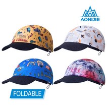 오니지 등산 모자 접이식 자외선 차단 아웃도어 스포츠 캡 AONIJIE 클레버 C07, 화이트