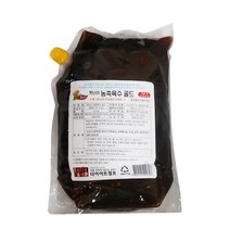 못난이 농축냉면육수1.8L 묵사발 밀면 막국수, 1개, 1.8L