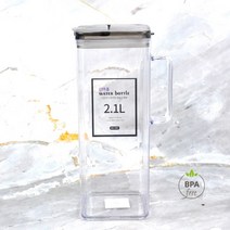 매직크린 매직 정사각 물병 2.1L(1510)