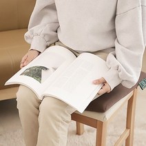 신나라-닷컴_북카페사무실 공부집중 고밀도 메모리폼 사각쿠션방석 인테리어 식탁 집들이 의자 학생_ tlsskfk, 신나라_닷컴-옵션_브라운