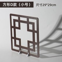 레트로 파티션 문살 무늬 장식 소품 고전 문양 전통, M