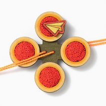 정통 명절 민속놀이 칼라폼 실팽이 만들기(십자)