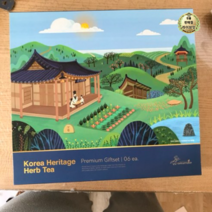 아름드레 한국의 전통차 6종 선물세트, 72세트