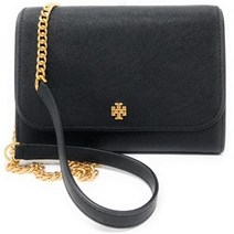 Tory Burch 토리버치 에머슨 체인 지갑 크로스바디클러치 블랙