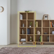 엠제이 8칸 책장 700 책꽂이 미니책장 선반 수납선반, 오크