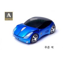 Anyou 무선 마우스 저소음 무선마우스 일반 마우스, 푸른 색