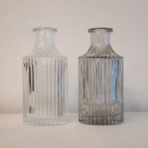 밍블랑 셀프인테리어 디퓨저재료 모음 DIY 디퓨저 공병 섬유스틱 리필오일 디퓨저스틱, 1개, 스트라이프 투명200ml