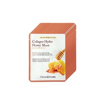 프럼네이처 콜라겐 하이드로 허니 마스크 22ml 10개, 1개