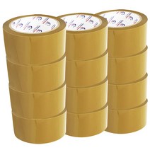 HORSE POWER 홀스파워 opp 박스테이프 경포장 48mm x 40M, 12개입, 일반(황색)