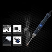 USB 미니 인두기 3D프린터 펜 후가공 전자 실습 용 납땜 휴대용 0-382ea, 본상품선택