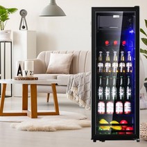 가정용 술 냉장고 6단 술장고 고기숙성고 LED바냉장고, 128L 냉장 + 초저온 + LED 조명