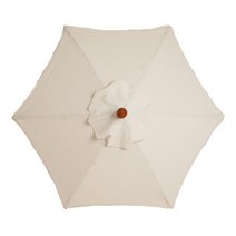 낚시 파라솔 2/2.7/3m UV 보호 우산 커버 정원 방수 비치 캐노피 교체 6/8 갈비, CHINA, Beige_3M 6Ribs, Beige_3M 6Ribs