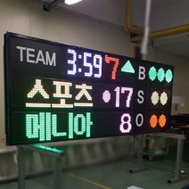 야구전광판 스코어보드 팀시계형(TT20) 소형