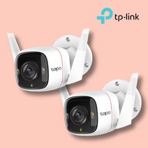 티피링크 가정용 CCTV 홈캠 Tapo C310 (2개 SET) 300만화소 실외 방수 스마트 IP 카메라 CCTV