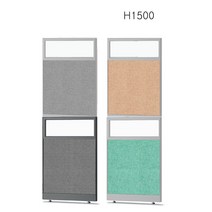 PDS-11 H1500 PVC 45T 원톤유리파티션 패브릭파티션 가림막 파티션, PW507