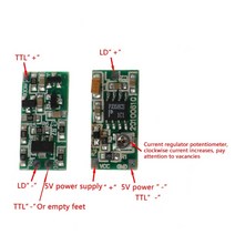 호환 악세서리 635nm 808nm TTL 레이저 다이오드 드라이버 보드 드라이브 5V 공급 50-300mA, 없음