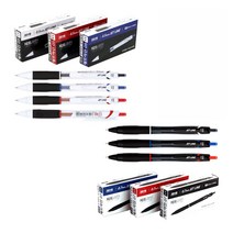 자바펜 제트라인 초저첨도 유성볼펜 (갑) 12자루 모음, 제트라인(M)저중심0.7mm(빨강)