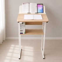 디자인블레스 서서 공부하는 스탠딩 책상 졸음방지 허리건강, 상세페이지 참조