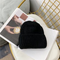 캐주얼 귀 보호 니트 모자 늑골이있는 뜨개질을 한 커프드 겨울 모자 온난 한 짧은 Beanie 단단한 Skullcap 헐렁한 성인 Beanie 모자