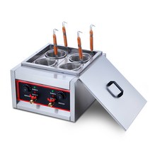 해면기 면 삶는 기계 소면 라면 우동 국수 냉면 업소용 면 기계, 전기난방 4구 5kW 세로 누들 쿠커, 전기난방 4구 5kW 세로 누들 쿠커