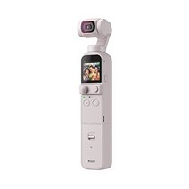 DJI 포켓 2 3축 짐벌 휴대용 스태빌라이저 4K 카메라 64MP 사진 Android 및 iPhone용 휴대용 비디오 카메라, 하얀 + 마이크로SD 128GB 세트