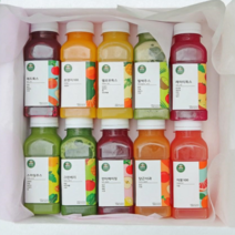 주스뮤지엄 착즙 클렌즈 주스 선물세트 10종(200ml), 늘 건강하시고 행복하세요