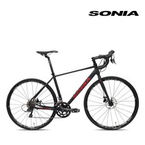 소니아 SR-1300D 시마노 클라리스 16단 사이클 로드자전거, 그레이/440, 미조립박스배송