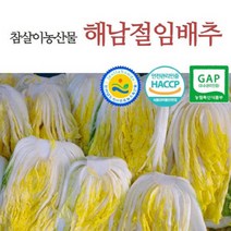 전남도지사인증 해남절임배추 20kg 예약주문 [HACCP GAP], 도착일자:12월08일(목) 도착정