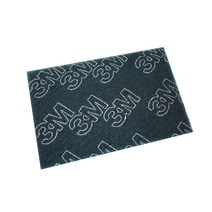 3M 스카치브라이트 공업 수세미 Mighty Blue 핸드 패드 320방 1장 사포 빼빠 금속 목재 샌딩 산업용, 3M 공업수세미 Mighty Blue 1장