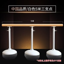 성인 어린이 발레 바 스트레칭 유연성 향상 무용바 댄스, 프로 지존 버전 5.0m 화이트