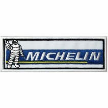 와펜 D741 - MICHELIN_사각 마크 패치