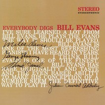 빌 에반스 LP 바이닐 레코드 Everybody Digs Bill Evans 앨범 BILL EVANS, 기본