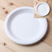 8p 종이접시 20cm 비빔밥용기 1회용용기 1회용접시 일회용밥용기 국용기 일회용플라스틱용기 일회용공기 일회용식