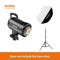 Godox LED 비디오 라이트 SL-60W 5600K 화이트 버전 연속 라이트 키트 + 190cm 라이트 스탠드 + 60x90cm Bowens Softbox, 1 건, SL-60W Kit 8
