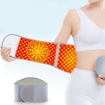 자가발열 복대 보온밴드 허리밴드 쑥패드 온열 배찜질 직장인 주부 학생, XL