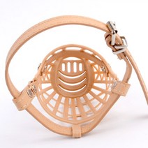 강아지 입질 짖음 방지 훈련 외출용 플라스틱 입마개, 5호