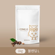 갓 볶은 원두 1kg 콩지커피 블렌딩 L 대용량 원두커피 카페용 에스프레소 브라질 과테말라 커피원두 더치커피 10+1, 모카포트