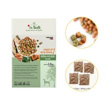 +[복스마켓]+_소프트타입 전견용 사료(야채) 1.2kg 개별 속포장 개사료 반습식 강아지 연령용+[BOKS_MARKET]+