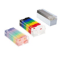 나카바야시 분리식 명함통 명함 정리 케이스, 비비드